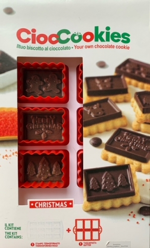 LINZER KISZÚRÓ, CSOKOLÁDÉS KEKSZ - KARÁCSONY