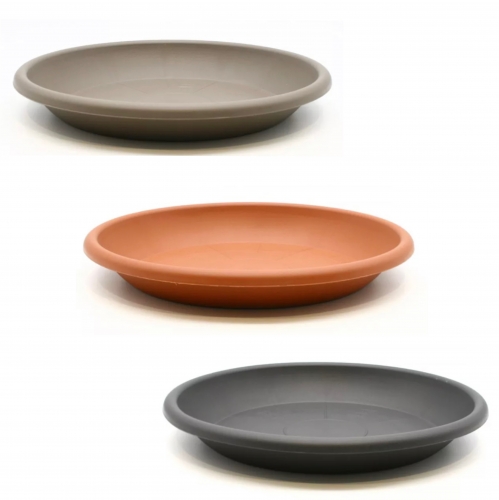 KEREK MŰANYAG CSERÉPALÁTÉT - 14 CM