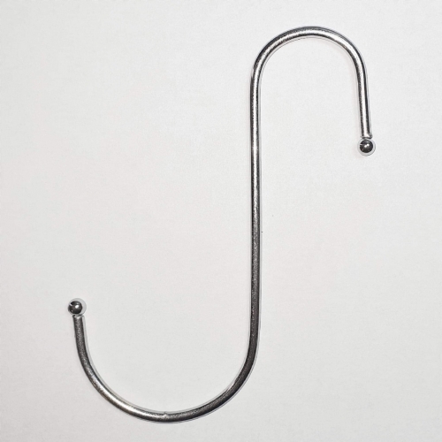 10 DARABOS FÉM S-KAMPÓ - 14 CM