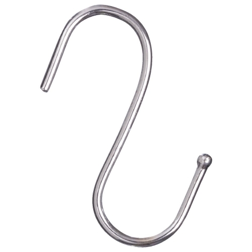 10 DARABOS FÉM S-KAMPÓ 7 CM