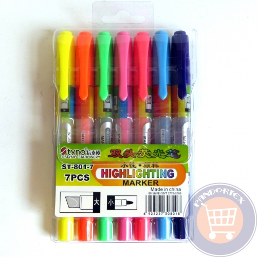 7 DARABOS SZÖVEGKIEMELŐ KÉSZLET