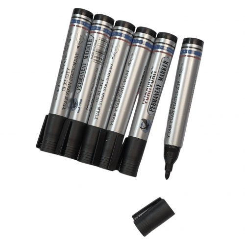 FEKETE ALKOHOLOS FILC, MARKER KÉSZLET - 6 DB